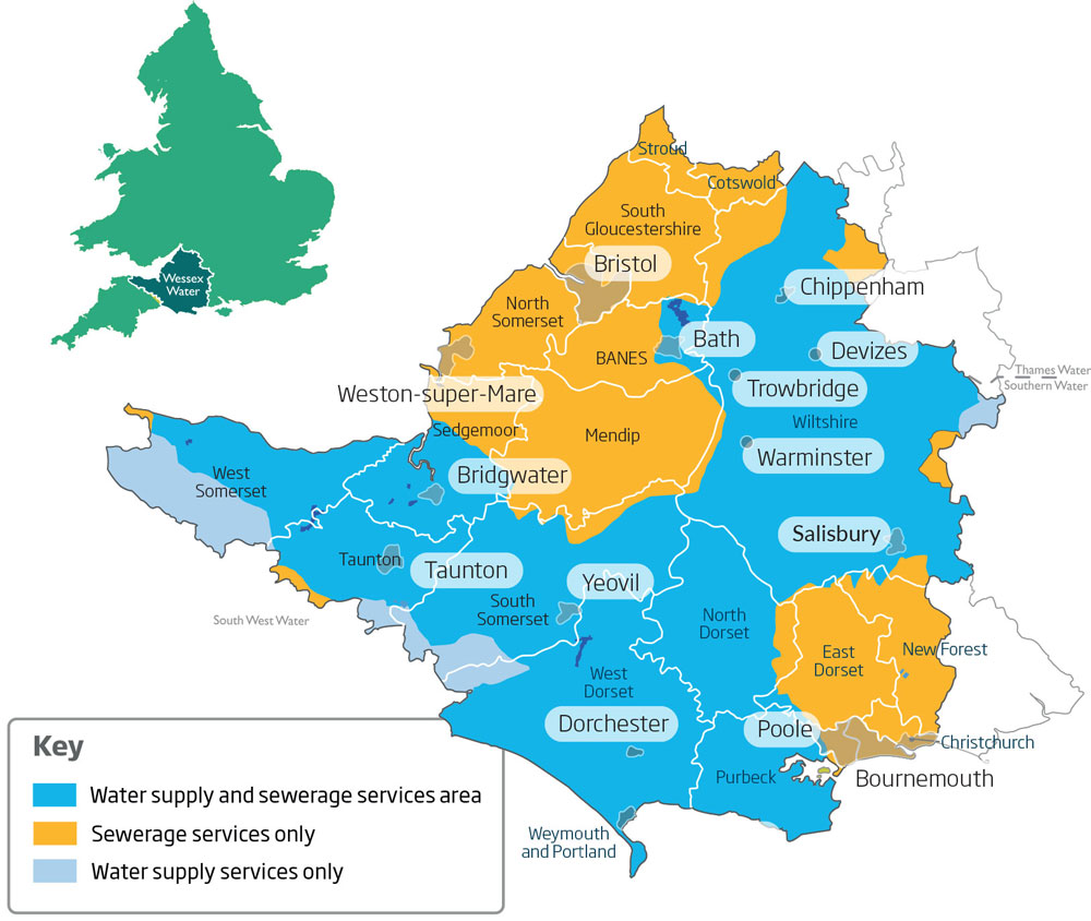 Our region map